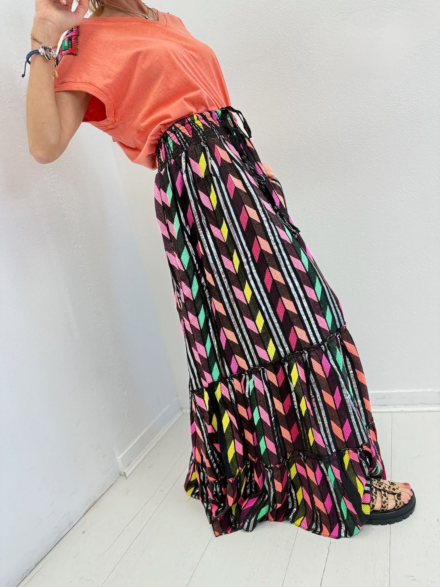 FANTASY | Saia Maxi estampada