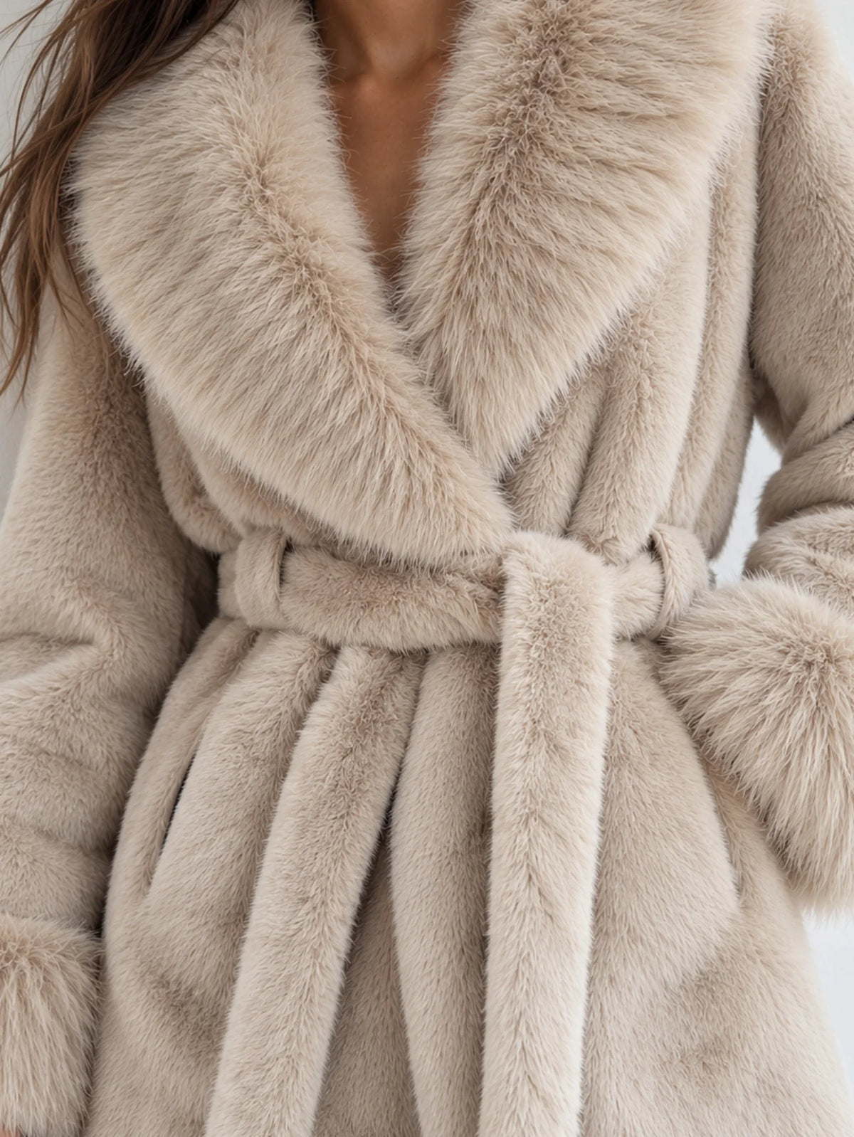 VELVET FAUX FUR
