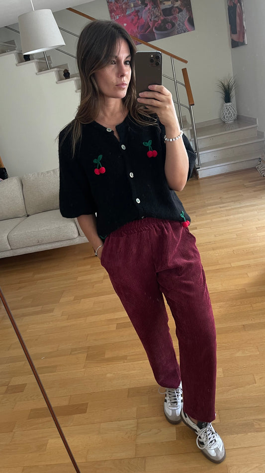 DOREY | Pantalón jogger de pana
