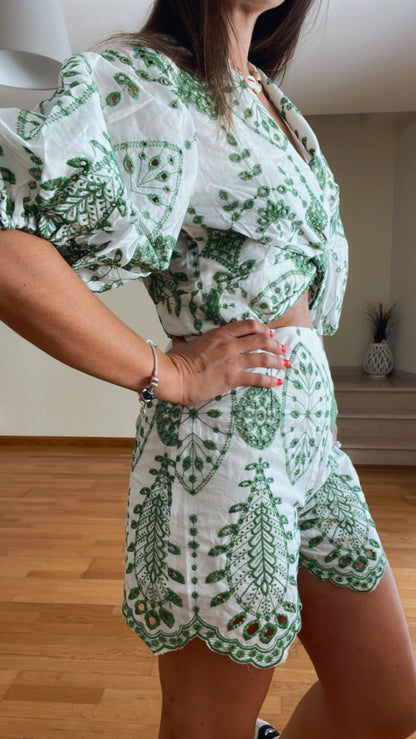 IBIZA | Set with embroidery