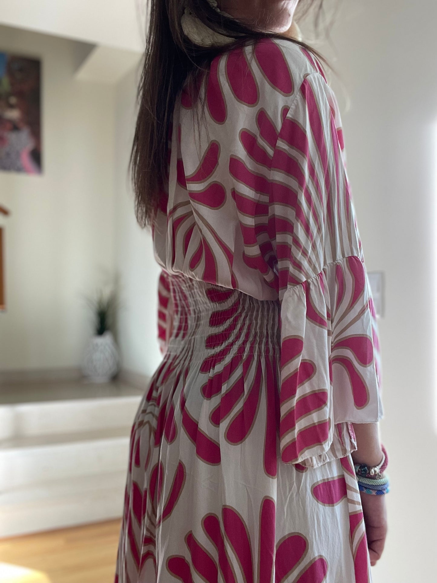 PALMA | Vestido largo estampado