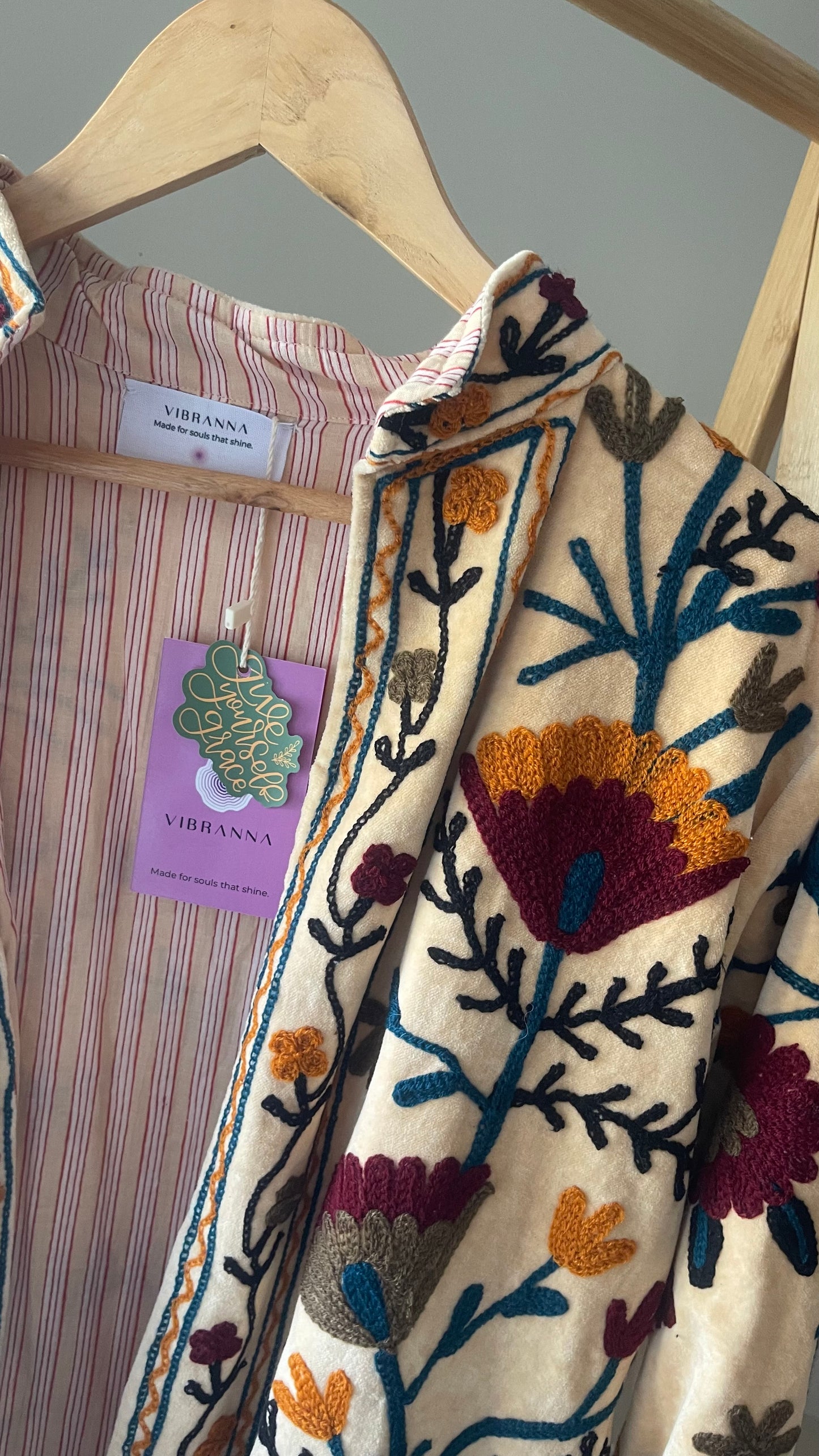 GOLDEN MEADOW EMBROIDERED JACKET