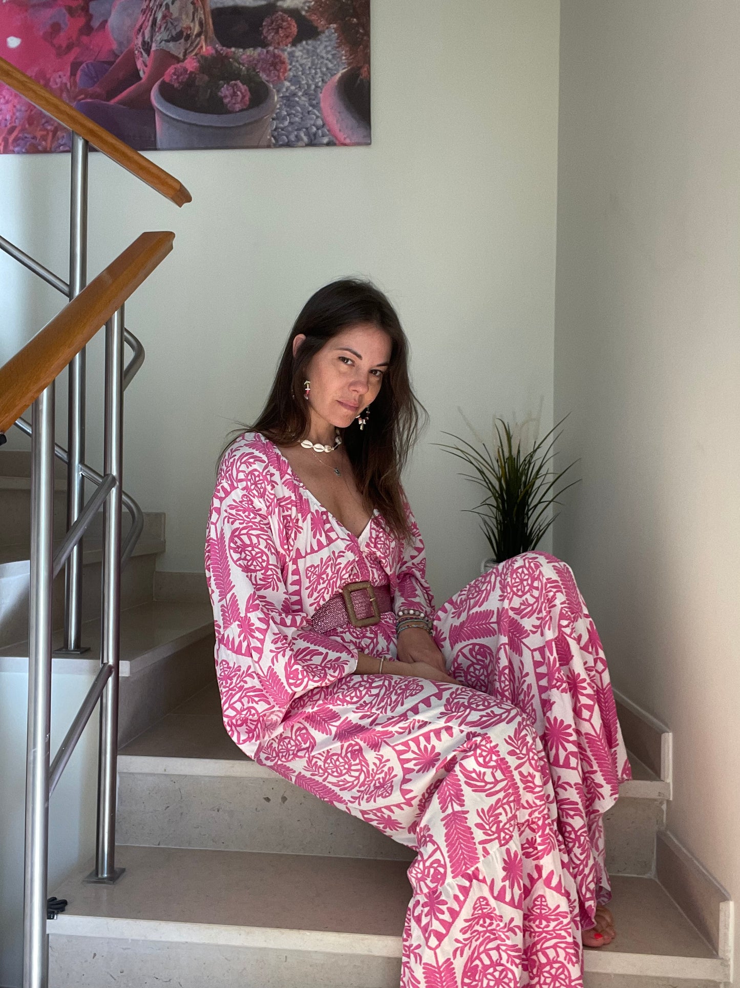 IBIZA | Vestido largo estampado