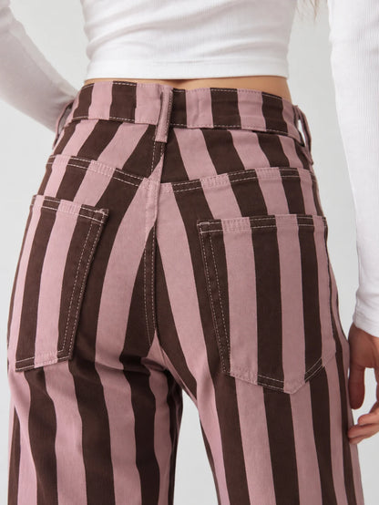 MILA STRIPED JEANS