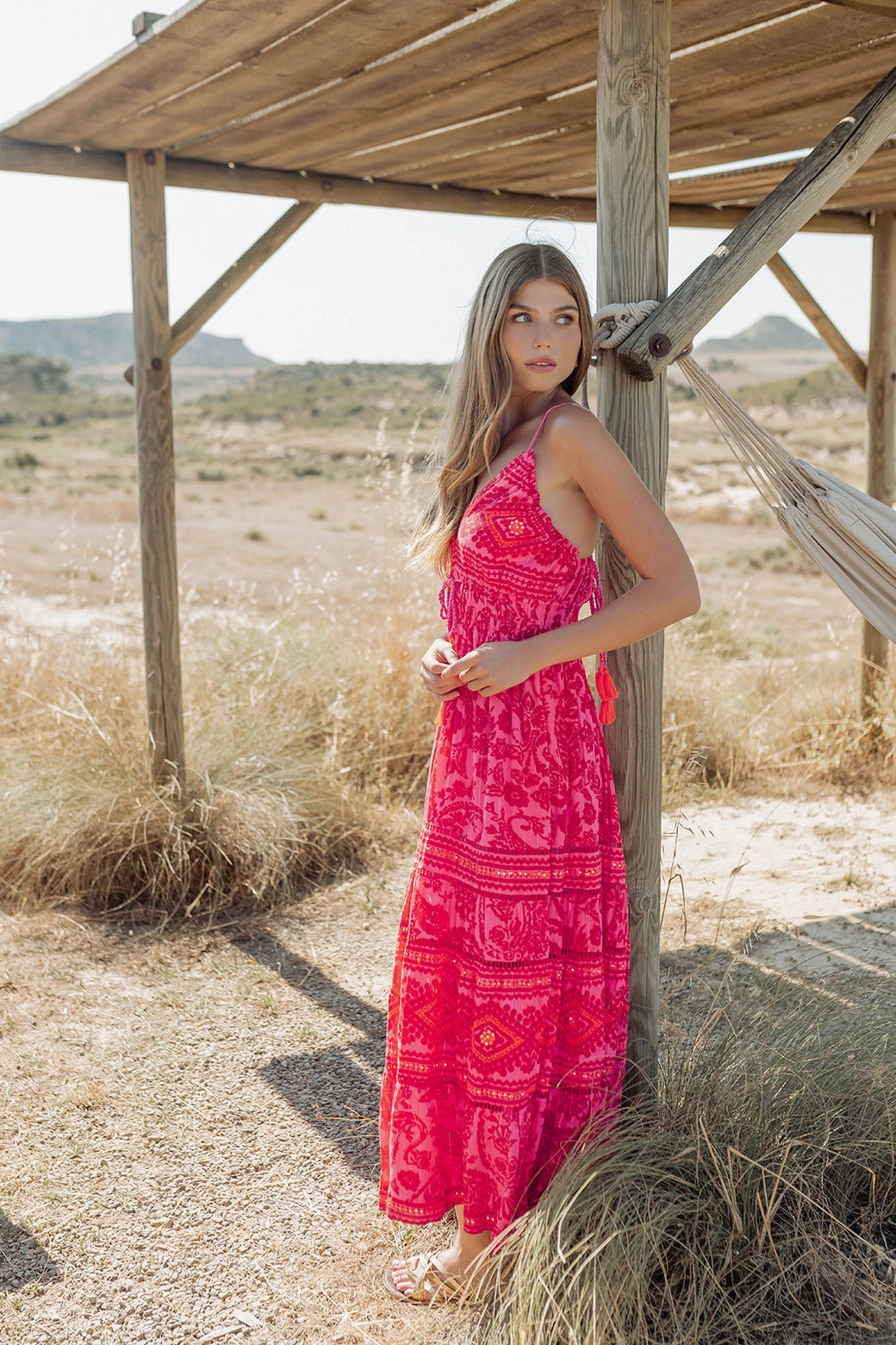 FLAMINGO MAXI DRESS
