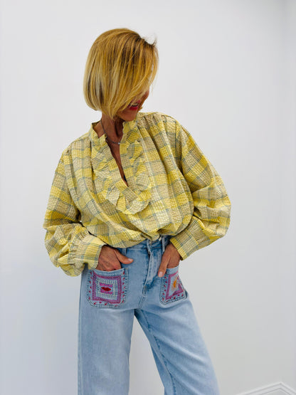 LUCKY CHARM JEANS - BLUE