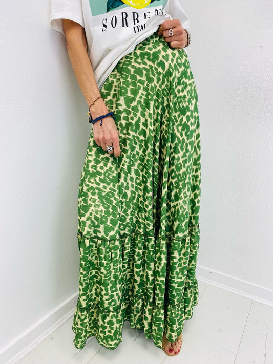 VITA | Saia Maxi estampada