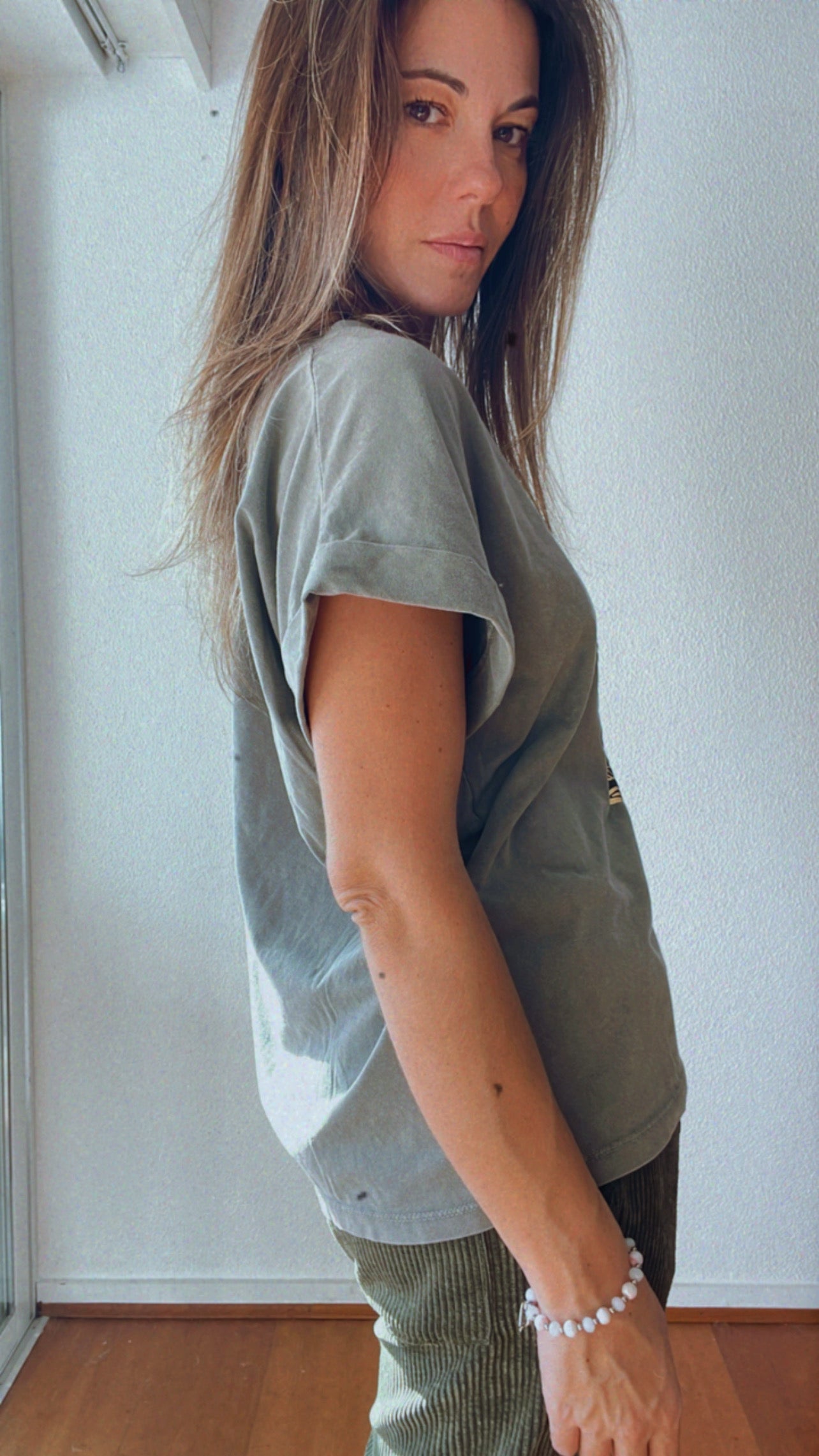 GOLD SKULL | printed t shirt
