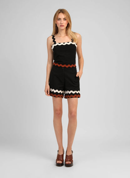 ONDINA TOP - BLACK
