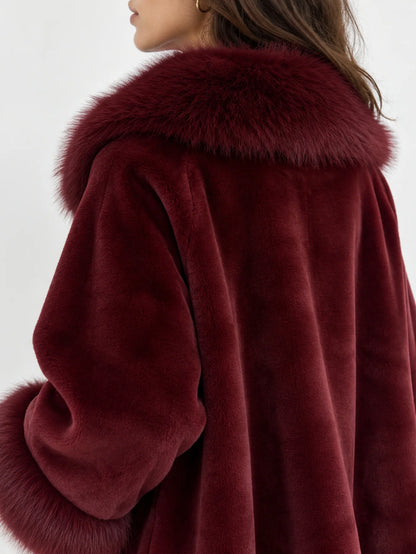 MONROE FAUX FUR COAT
