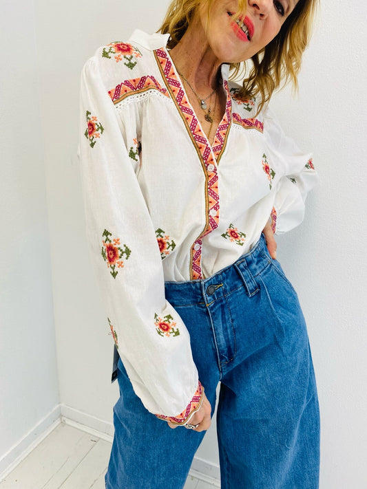 INFINITY | Camisa com bordados