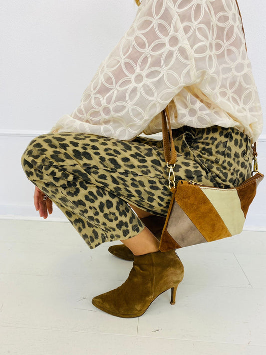 PAOLA | pantalones con estampado animal