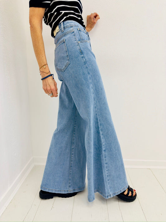 GISELLE| Jeans wide leg