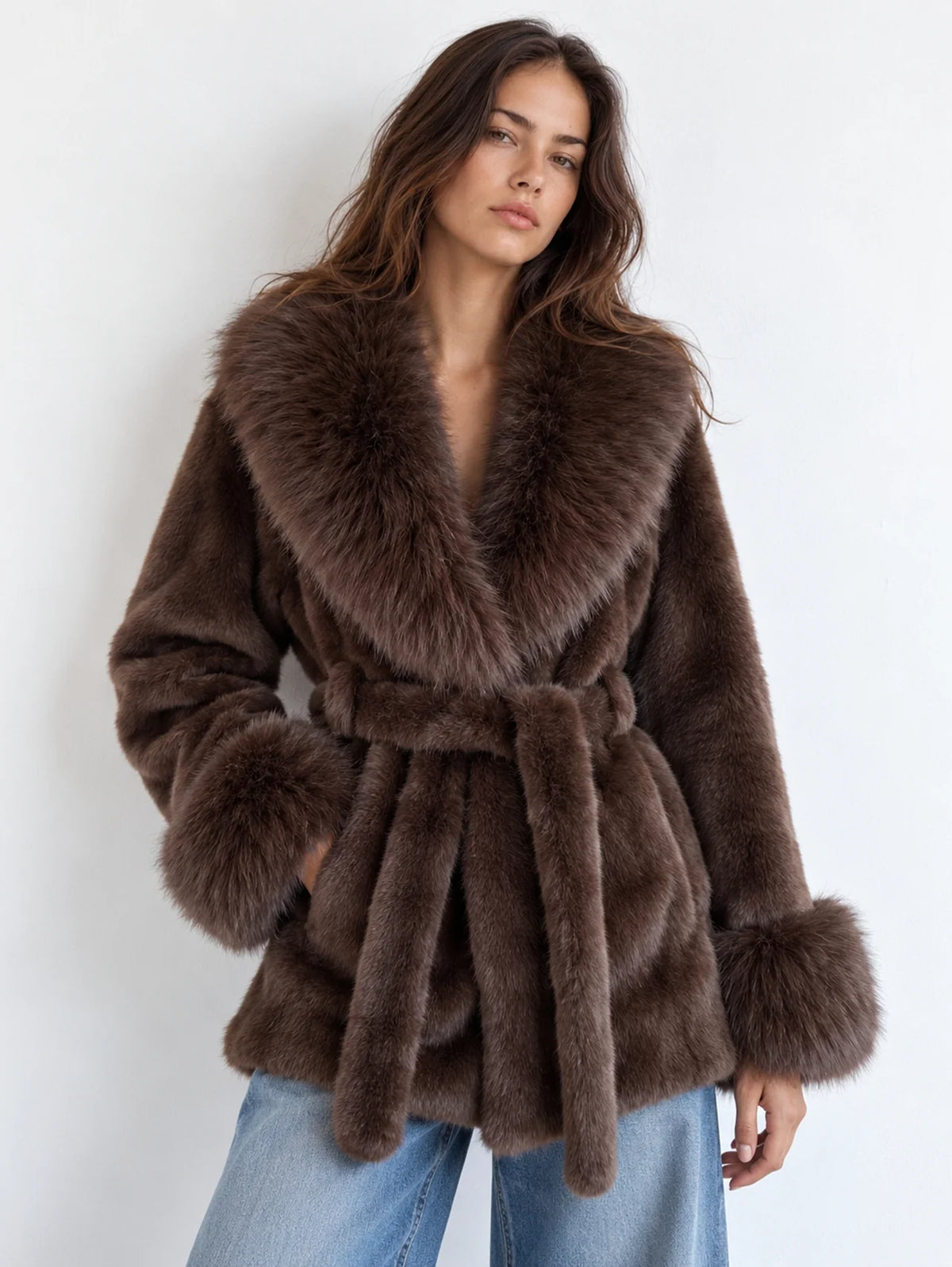 VELVET FAUX FUR