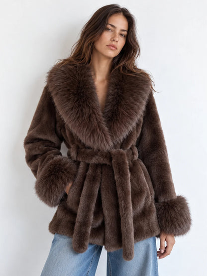 VELVET FAUX FUR
