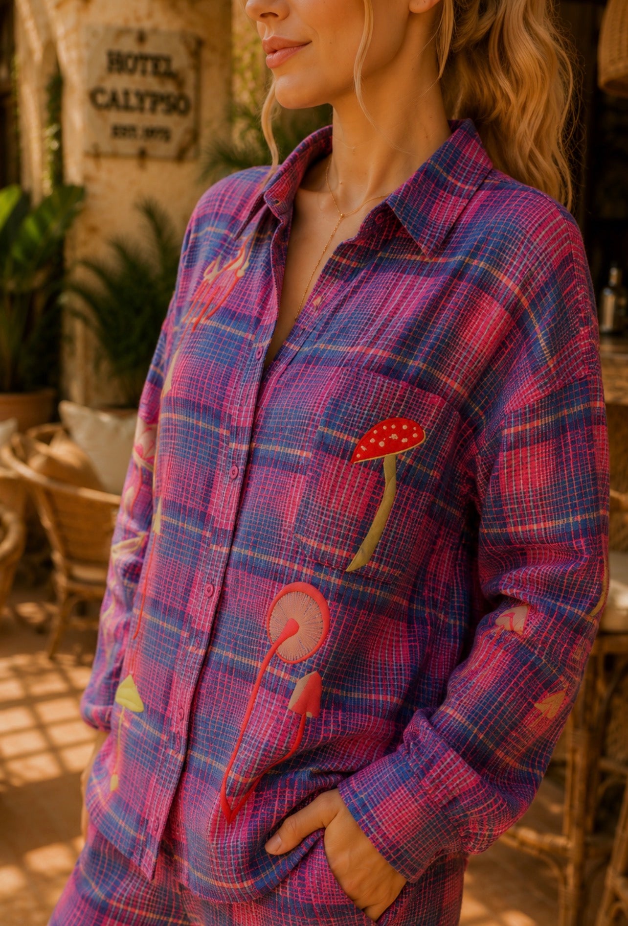 WILD MUSHROOMS SHIRT