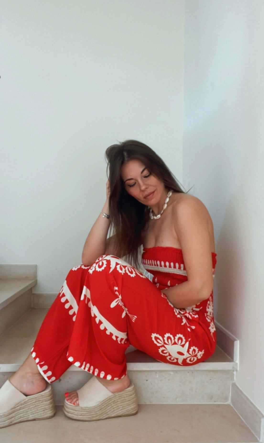 SARDINIA | Ethnic print jumpsuit