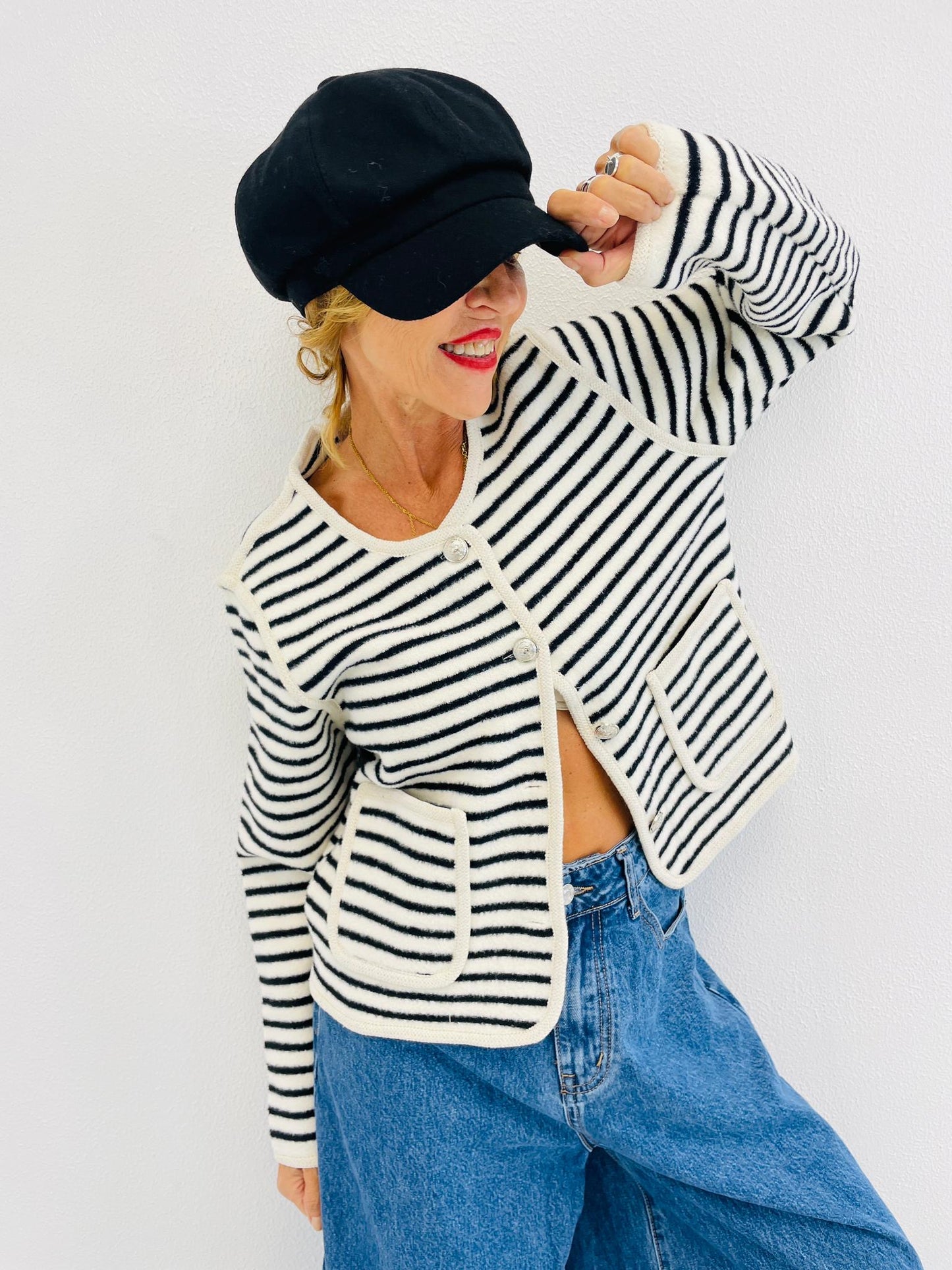 LOUISE | Striped jacket