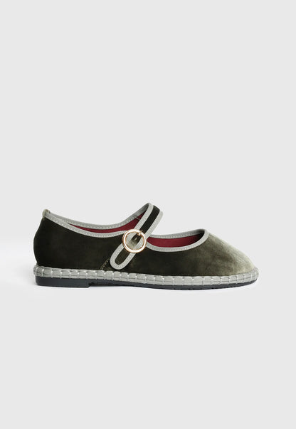 MARGOT VELVET FLATS