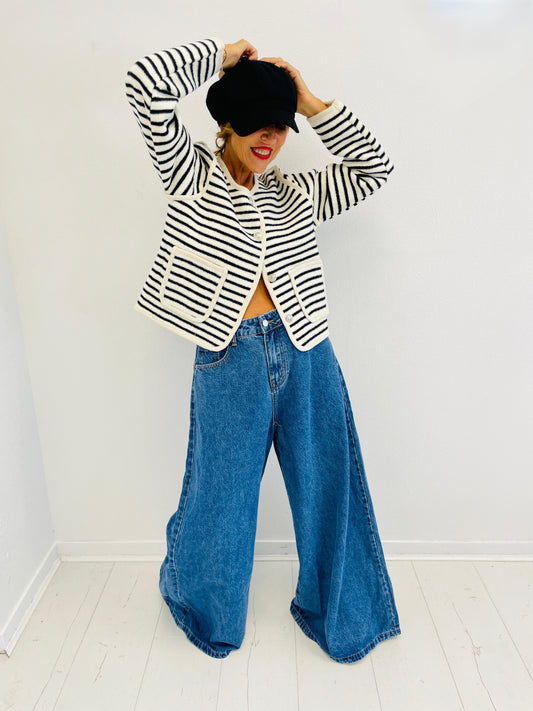 LOUISE | Striped jacket