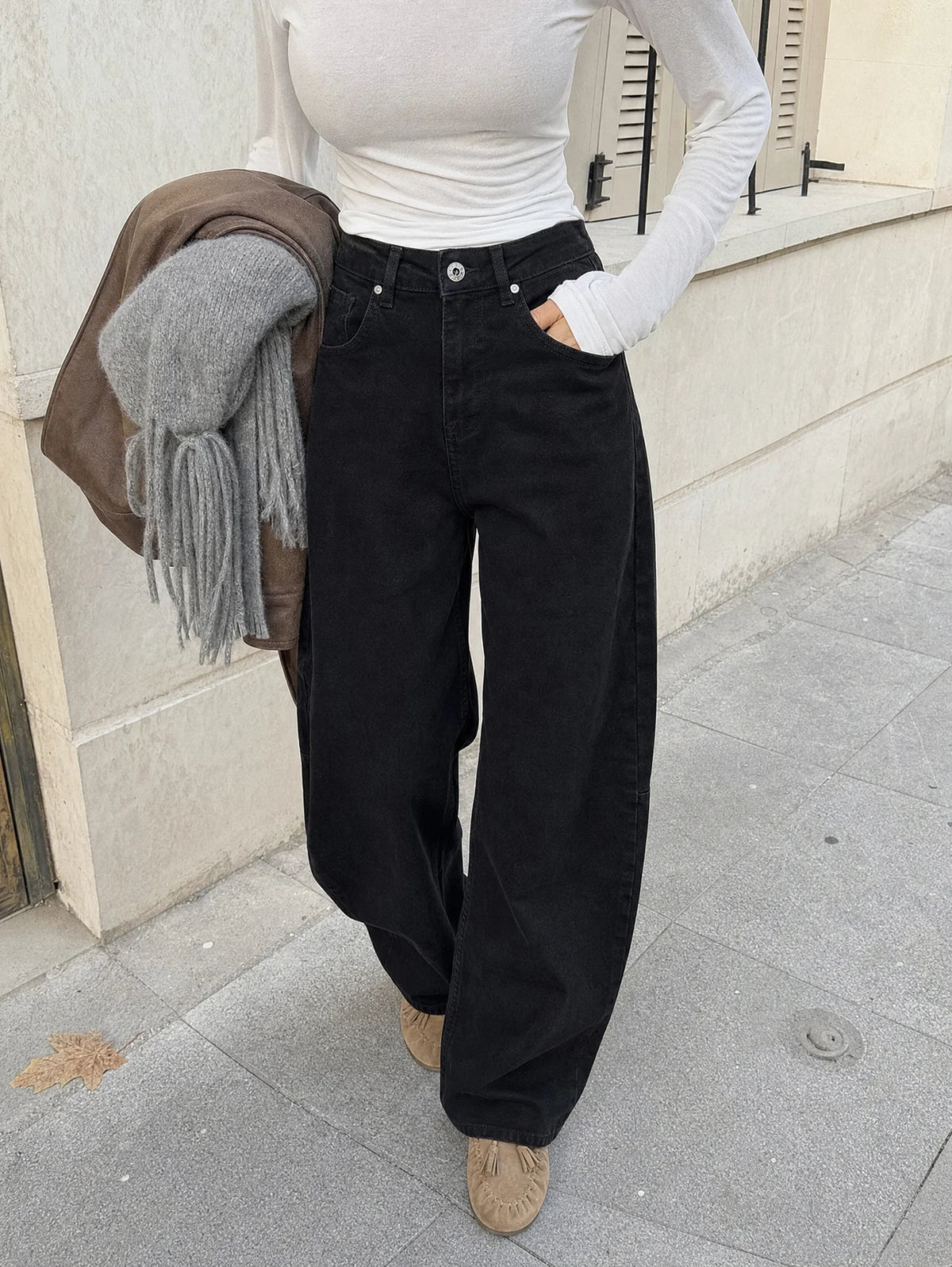 BARREL JEANS