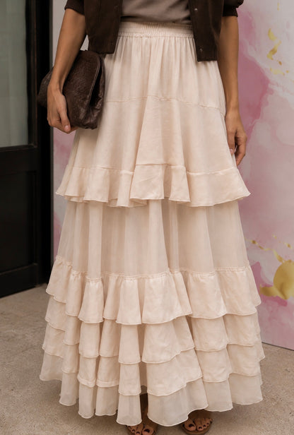 SAVANNAH RUFFLE SKIRT