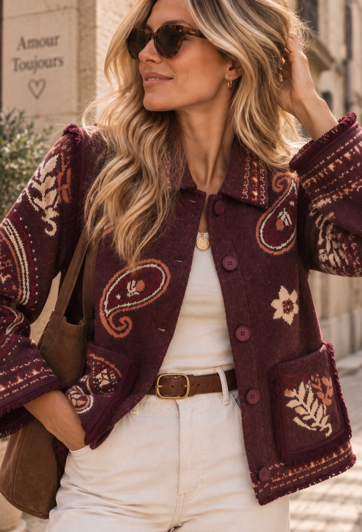 AMALFI PAISLEY JACKET