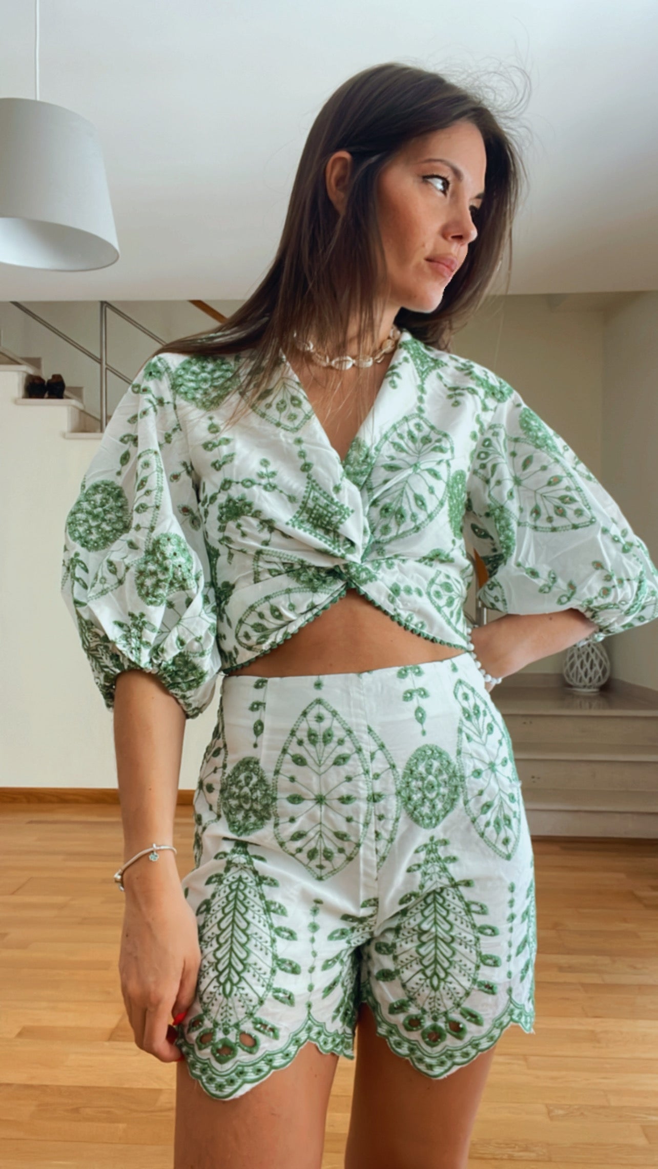 IBIZA | Set with embroidery