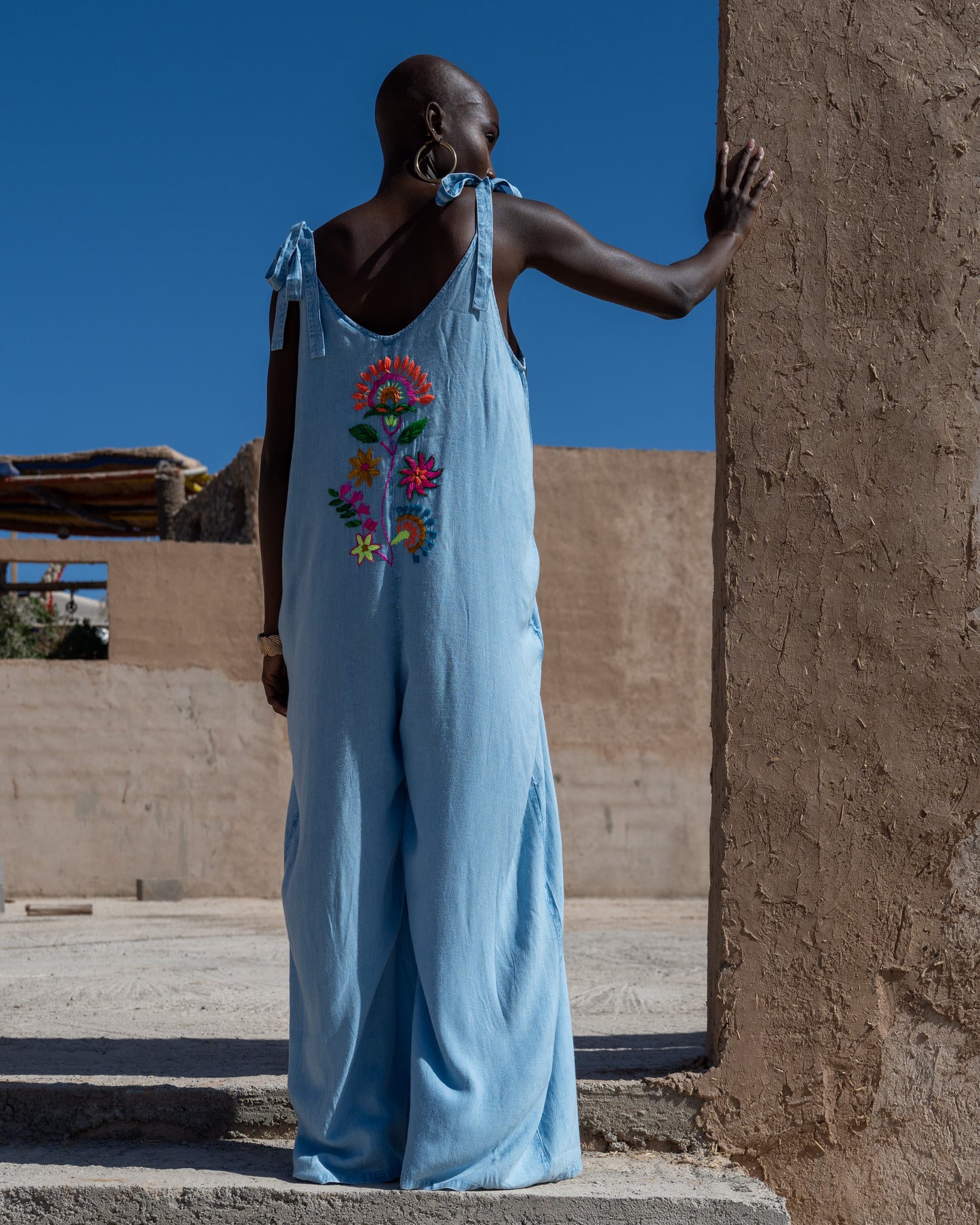 TULUM JUMPSUIT - LIGHT BLUE