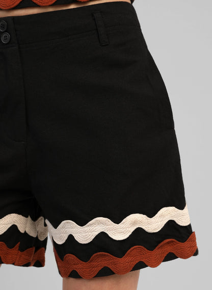ONDINA SHORTS - BLACK