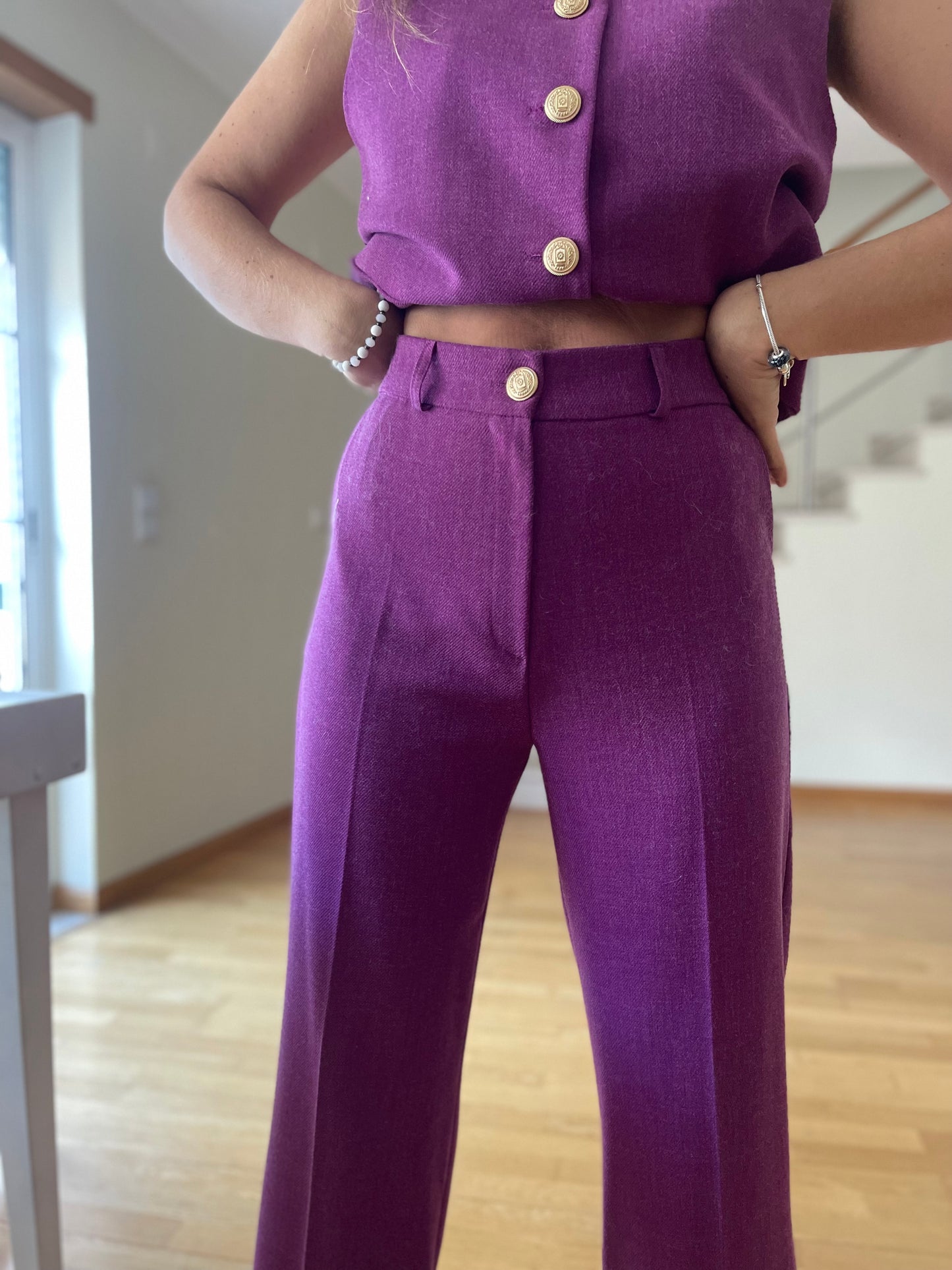 SIMON | Vest and pants set