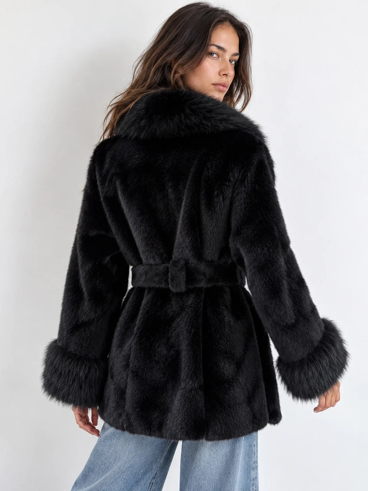 VELVET FAUX FUR