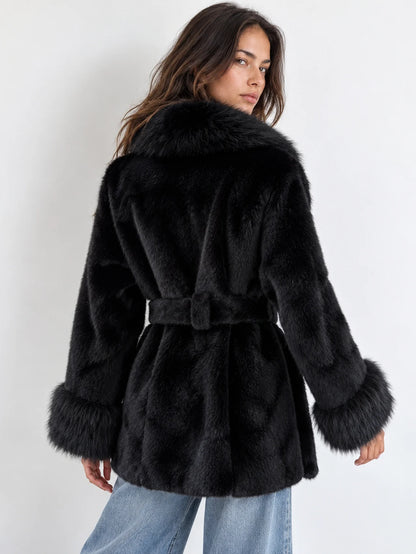 VELVET FAUX FUR