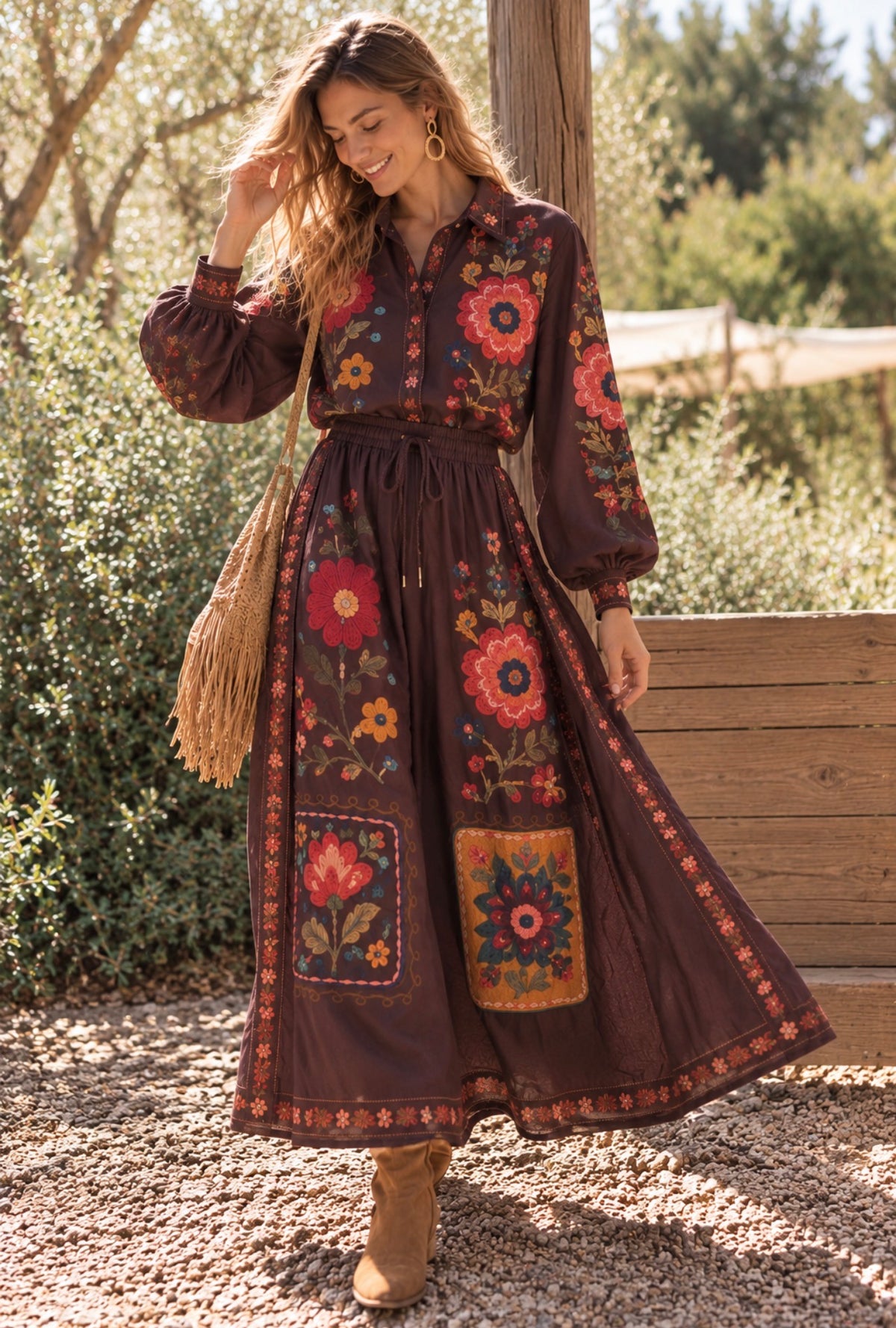 FOLK GARDEN SHIRT