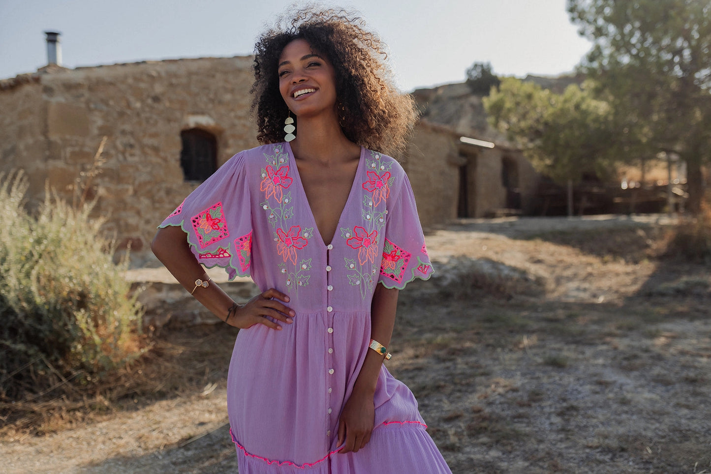 HIBISCUS DRESS