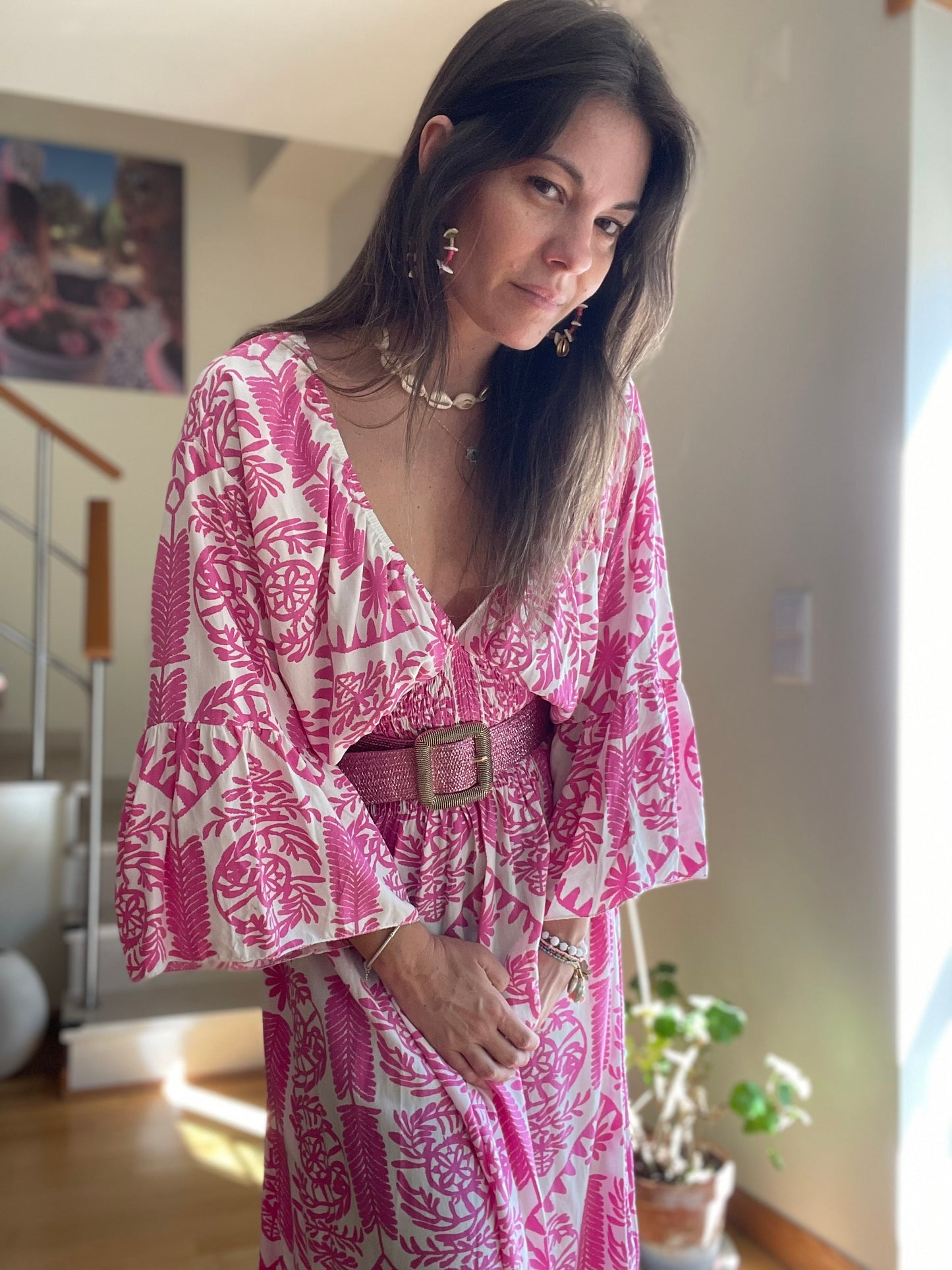 IBIZA | Vestido largo estampado