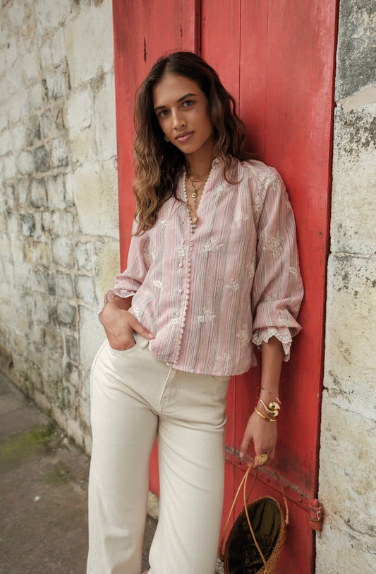 BLUSH POETRY BLOUSE