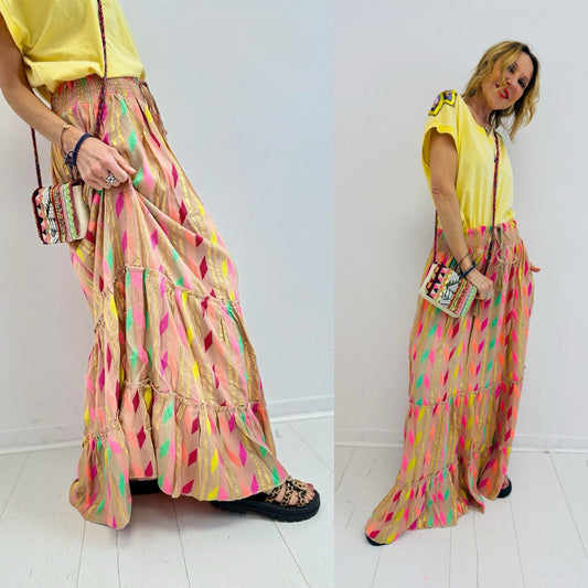 FANTASY | Saia Maxi estampada