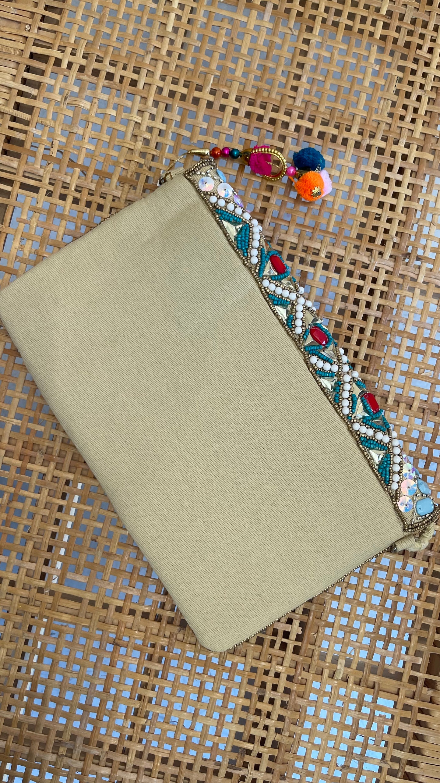 INDIA | Clutch with stones