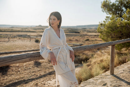 PALM WHISPER KIMONO