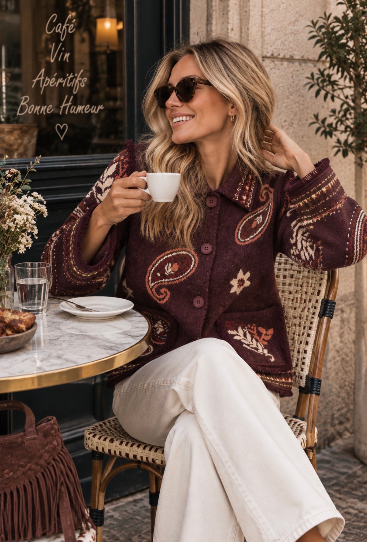 AMALFI PAISLEY JACKET
