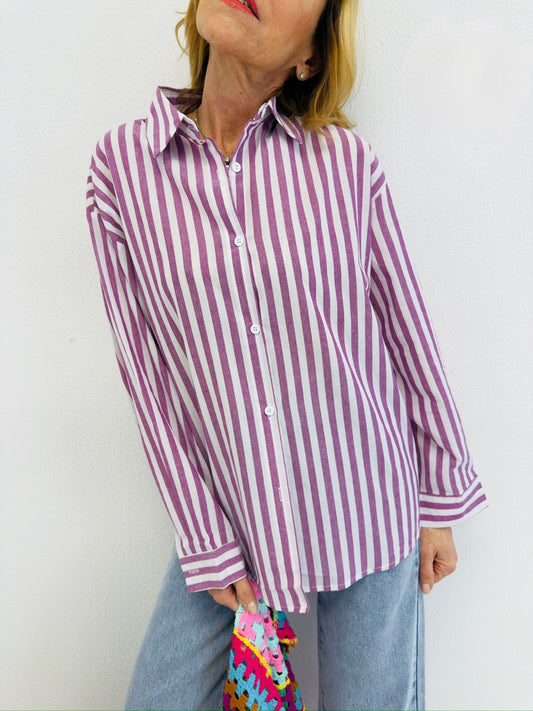 SUMMER OF LOVE | Camisa de riscas