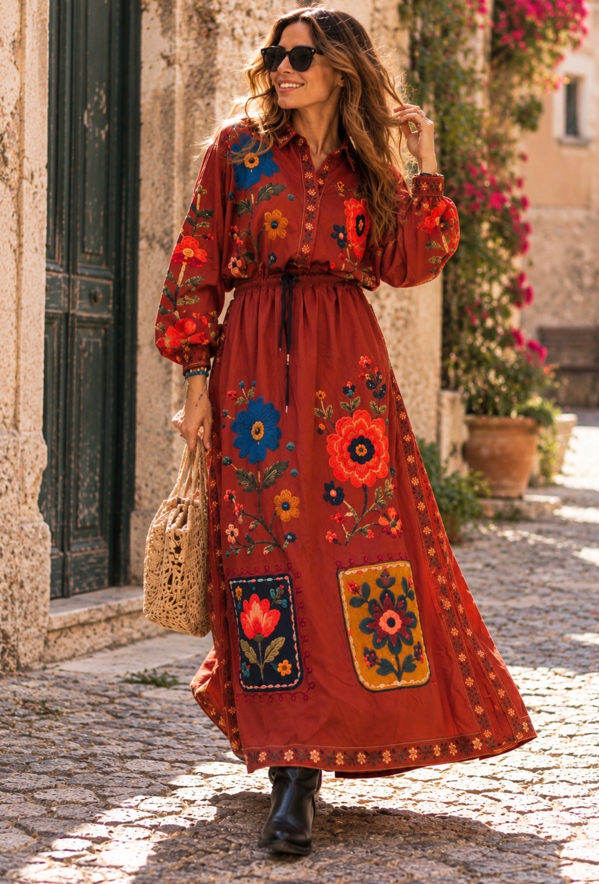 FOLK GARDEN SKIRT