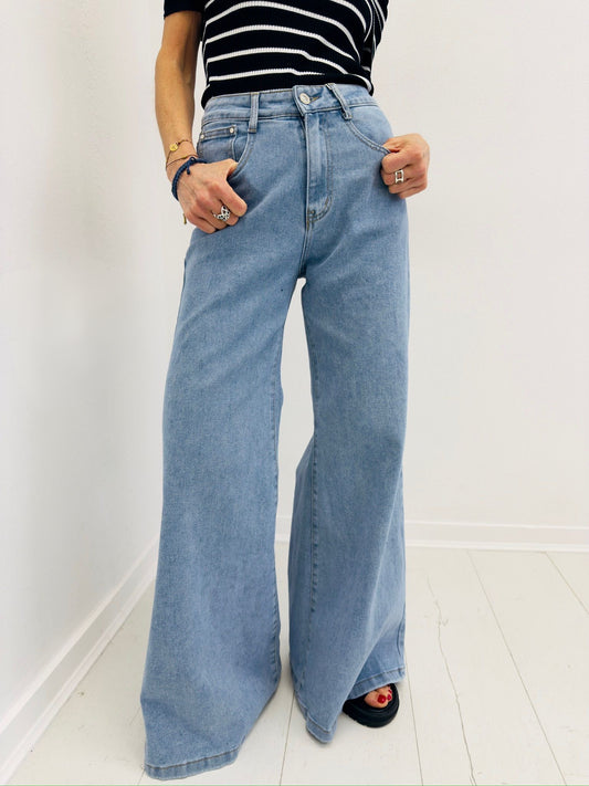 GISELLE| Jeans wide leg
