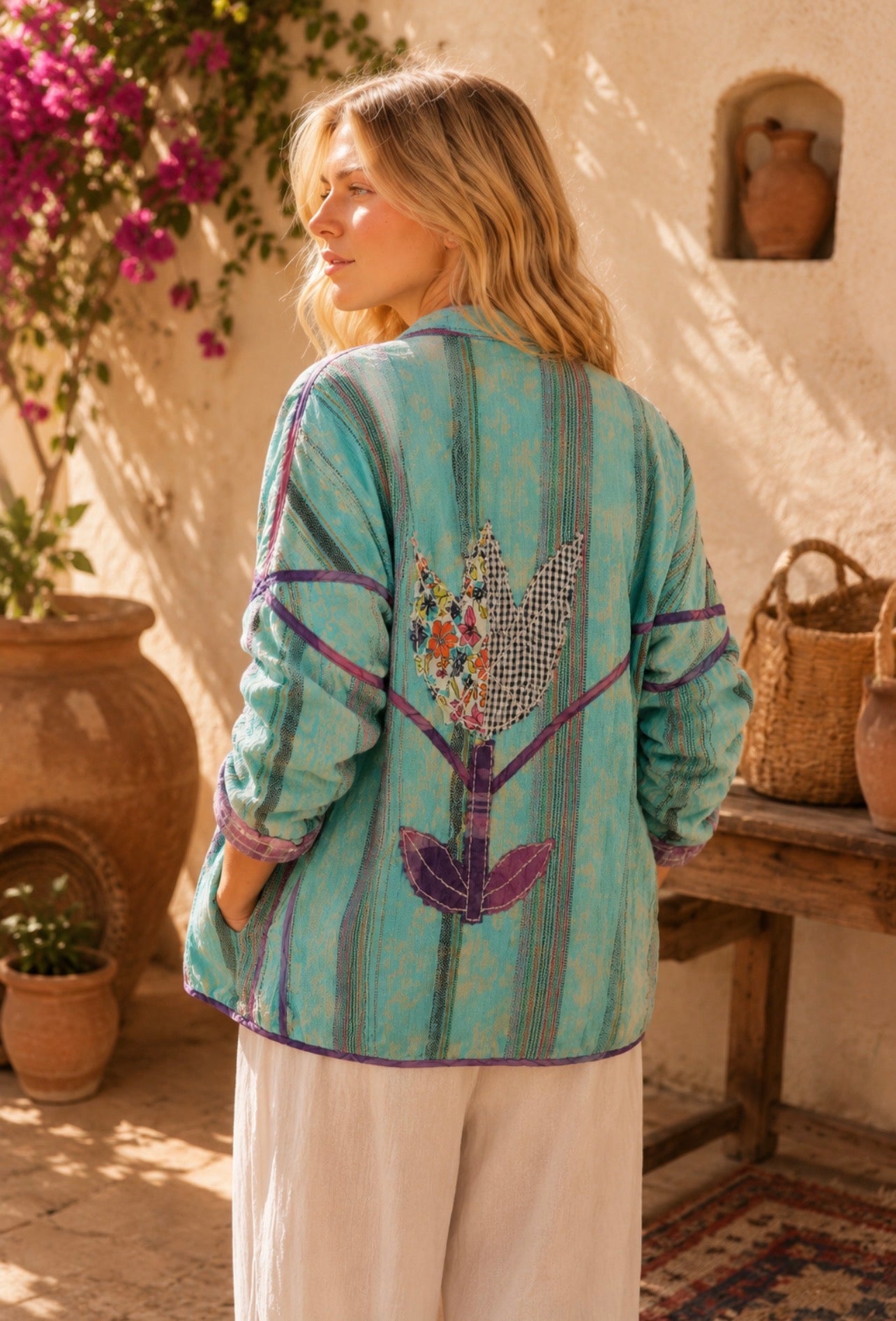 BLOOM TIED JACKET