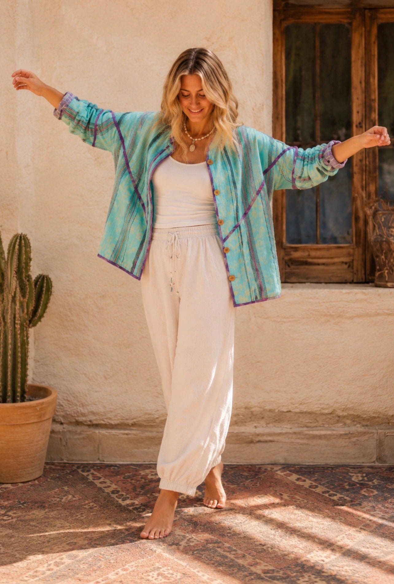 BLOOM TIED JACKET