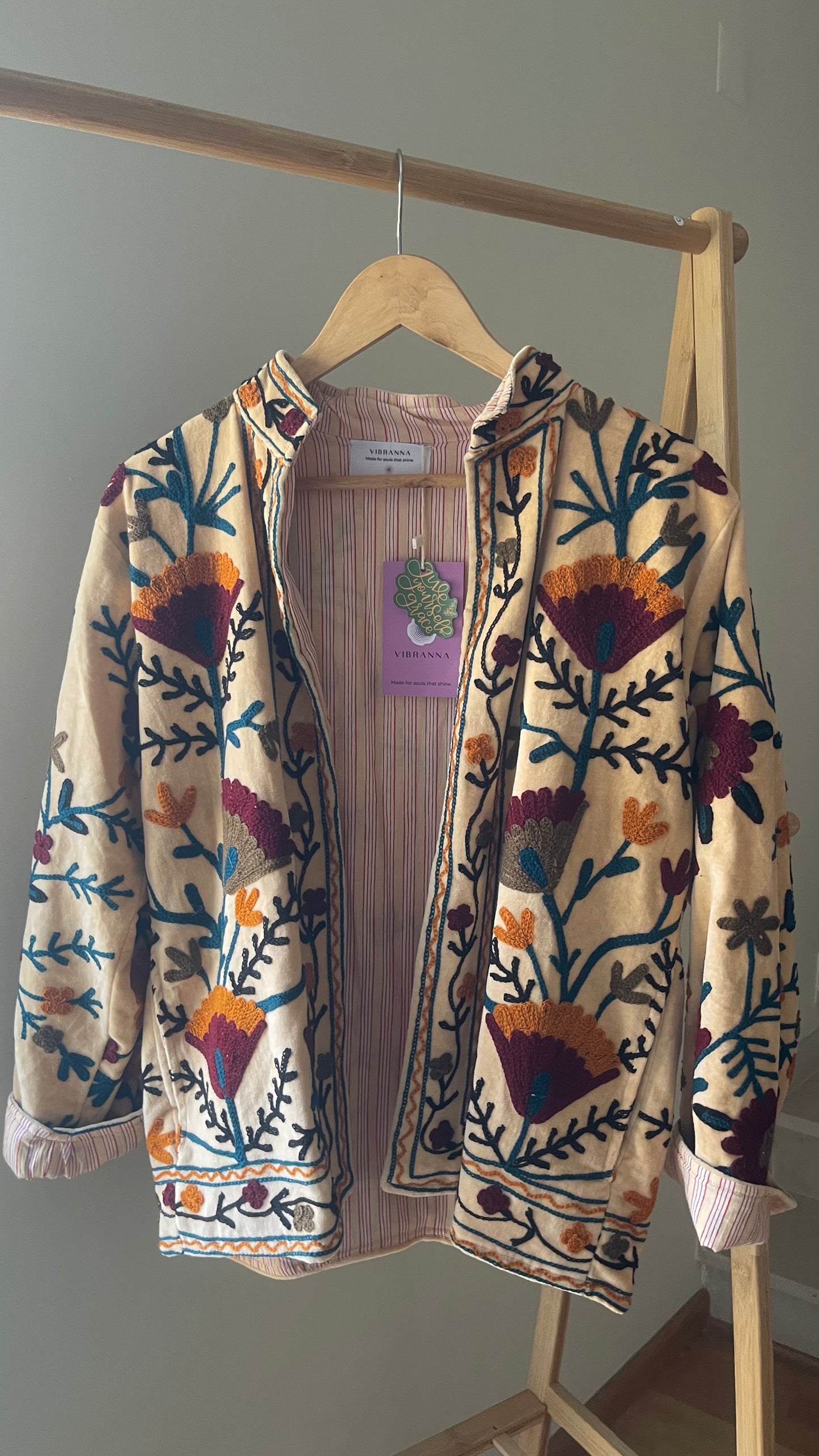 GOLDEN MEADOW EMBROIDERED JACKET