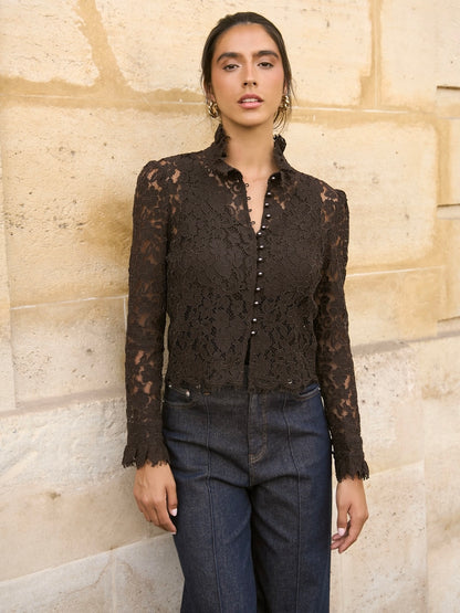 MARGOT LACE BLOUSE