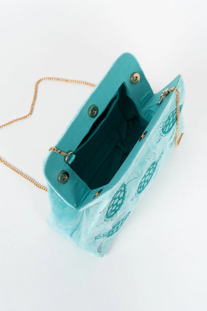 CLUTCH MAUI - AQUA