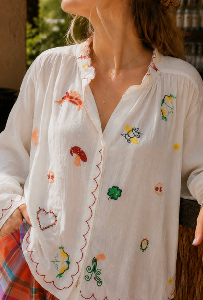WHIMSY GARDEN SHIRT